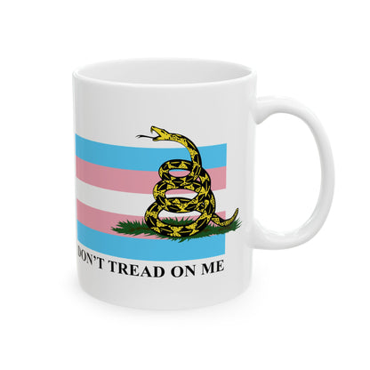 Trans Pride - Don't Tread On Me - Mug (11oz, 15oz)