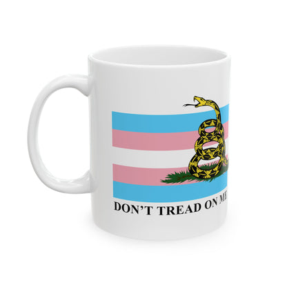 Trans Pride - Don't Tread On Me - Mug (11oz, 15oz)