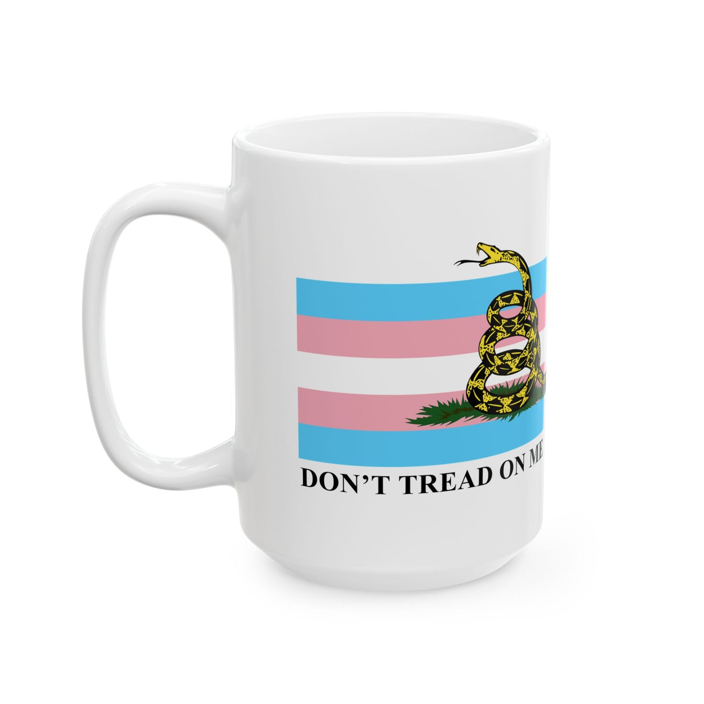 Trans Pride - Don't Tread On Me - Mug (11oz, 15oz)