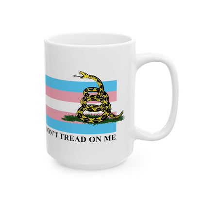 Trans Pride - Don't Tread On Me - Mug (11oz, 15oz)